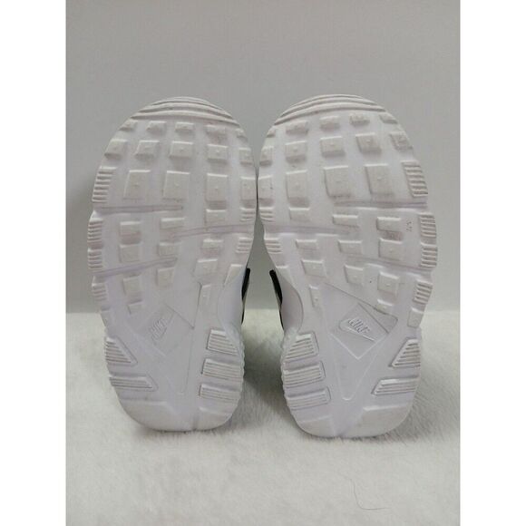 Nike Air Huarache Run Wolf Gray/Volt Green 704949-015 Toddler Size 7C - Picture 8 of 9